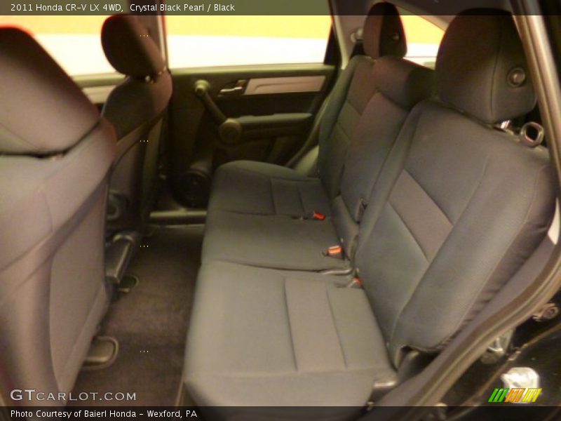 Crystal Black Pearl / Black 2011 Honda CR-V LX 4WD