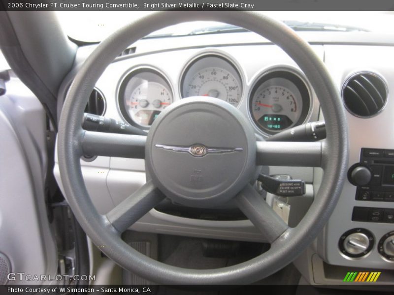 Bright Silver Metallic / Pastel Slate Gray 2006 Chrysler PT Cruiser Touring Convertible