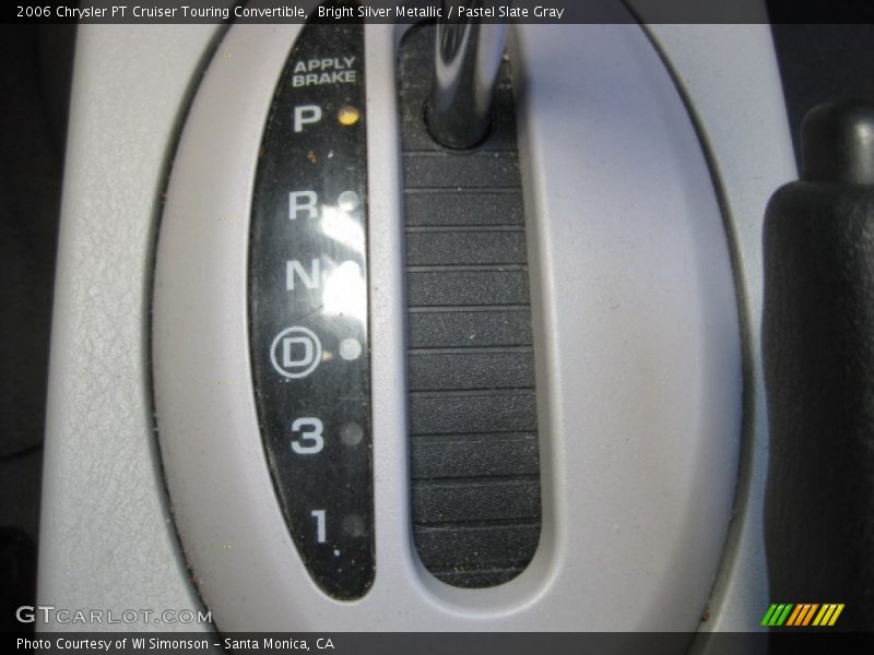 Bright Silver Metallic / Pastel Slate Gray 2006 Chrysler PT Cruiser Touring Convertible