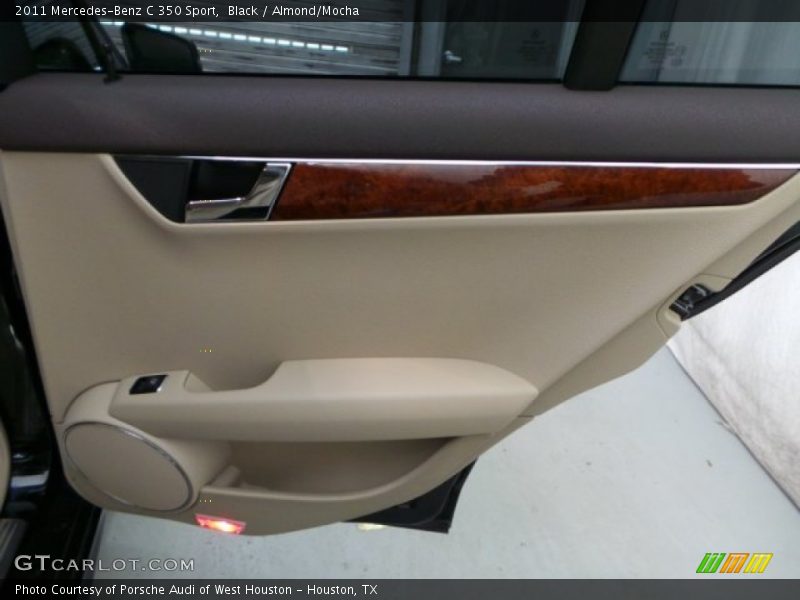 Black / Almond/Mocha 2011 Mercedes-Benz C 350 Sport