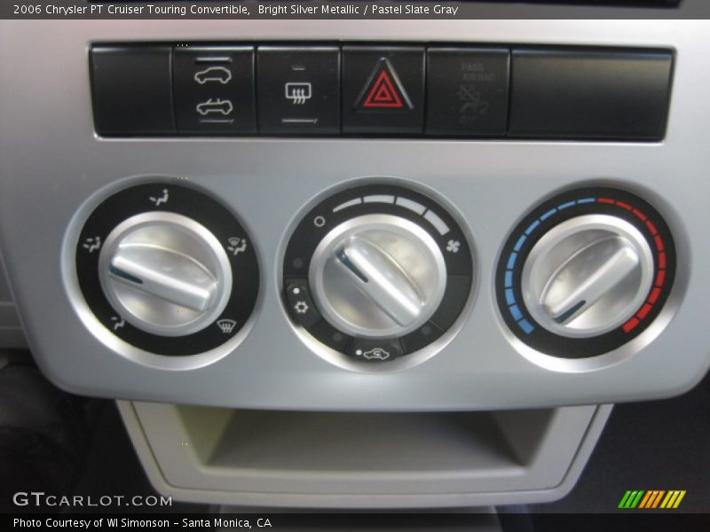 Bright Silver Metallic / Pastel Slate Gray 2006 Chrysler PT Cruiser Touring Convertible