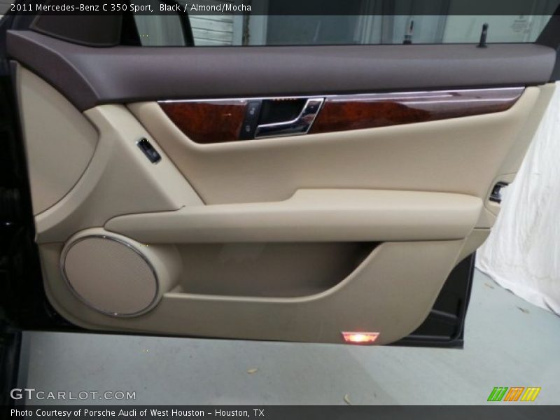 Black / Almond/Mocha 2011 Mercedes-Benz C 350 Sport