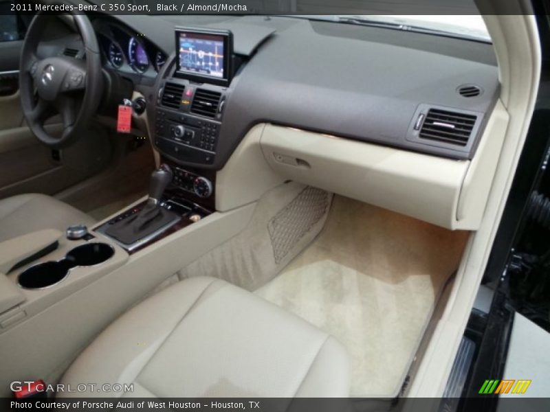 Black / Almond/Mocha 2011 Mercedes-Benz C 350 Sport