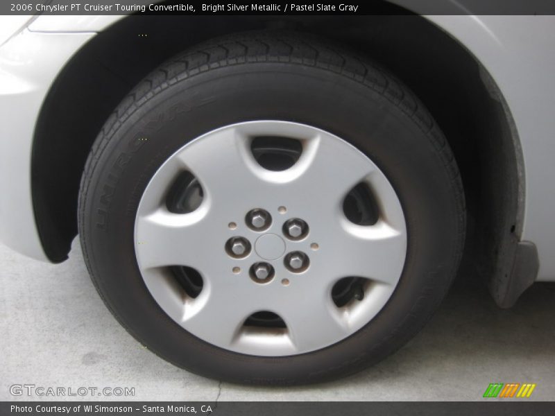 Bright Silver Metallic / Pastel Slate Gray 2006 Chrysler PT Cruiser Touring Convertible
