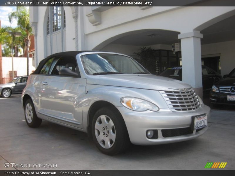 Bright Silver Metallic / Pastel Slate Gray 2006 Chrysler PT Cruiser Touring Convertible