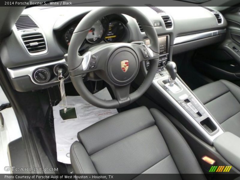  2014 Boxster S Black Interior