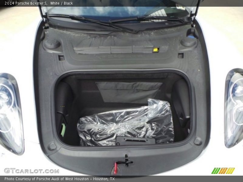  2014 Boxster S Trunk
