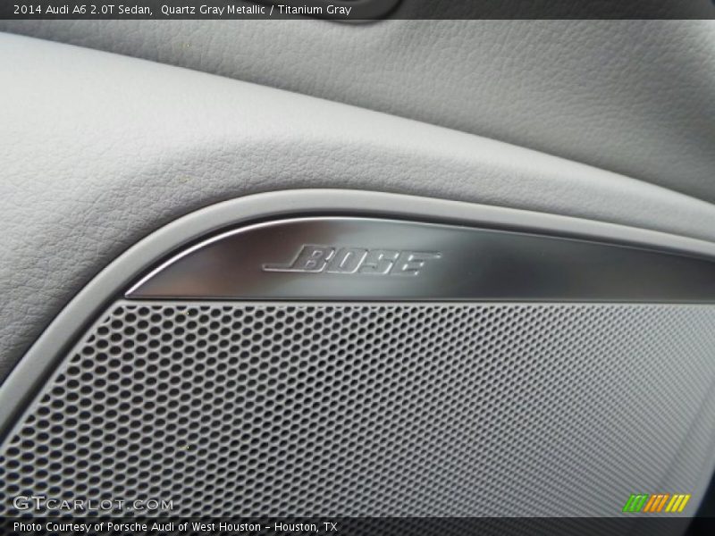 Quartz Gray Metallic / Titanium Gray 2014 Audi A6 2.0T Sedan