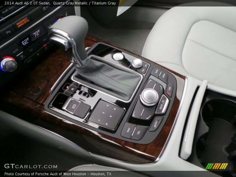 Quartz Gray Metallic / Titanium Gray 2014 Audi A6 2.0T Sedan