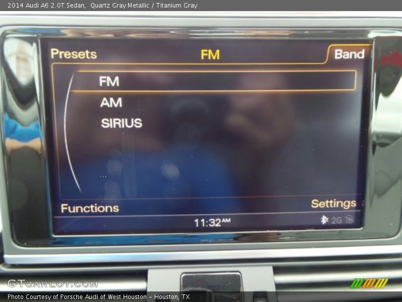 Quartz Gray Metallic / Titanium Gray 2014 Audi A6 2.0T Sedan