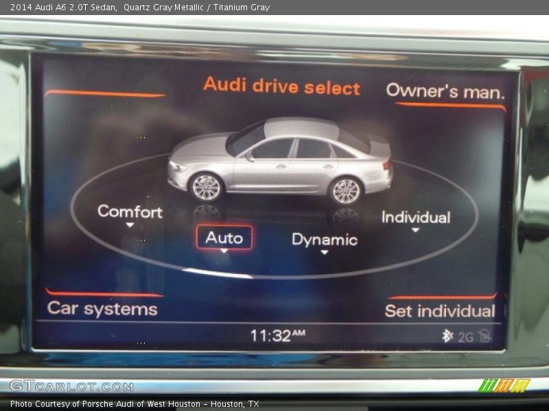 Quartz Gray Metallic / Titanium Gray 2014 Audi A6 2.0T Sedan