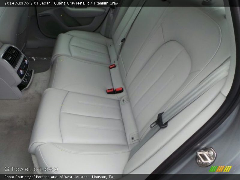 Quartz Gray Metallic / Titanium Gray 2014 Audi A6 2.0T Sedan