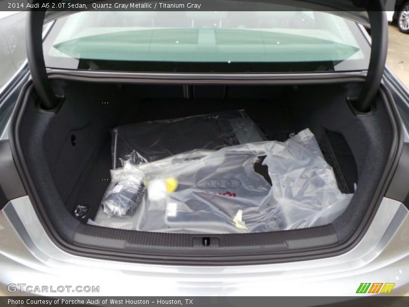 Quartz Gray Metallic / Titanium Gray 2014 Audi A6 2.0T Sedan