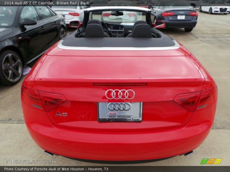 Brilliant Red / Black 2014 Audi A5 2.0T Cabriolet
