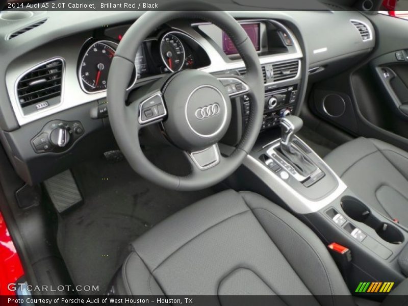  2014 A5 2.0T Cabriolet Black Interior