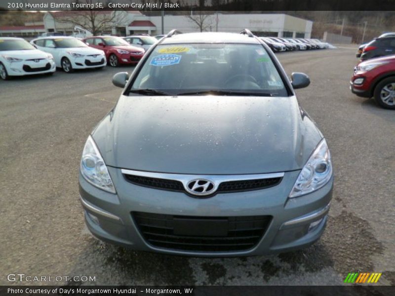 Carbon Gray Mist / Black 2010 Hyundai Elantra Touring SE