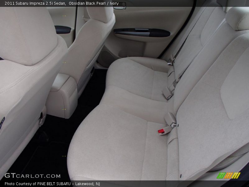 Obsidian Black Pearl / Ivory 2011 Subaru Impreza 2.5i Sedan