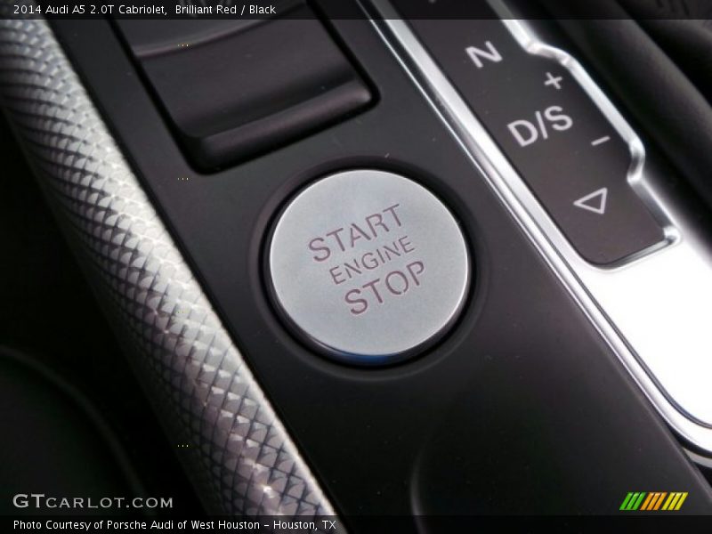 Controls of 2014 A5 2.0T Cabriolet