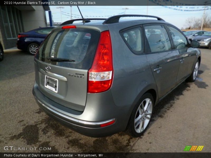 Carbon Gray Mist / Black 2010 Hyundai Elantra Touring SE