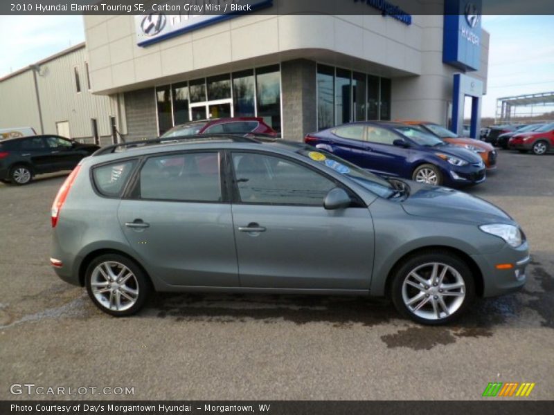 Carbon Gray Mist / Black 2010 Hyundai Elantra Touring SE