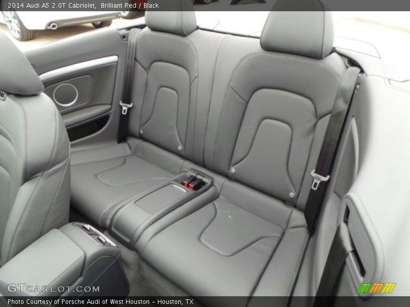 Rear Seat of 2014 A5 2.0T Cabriolet