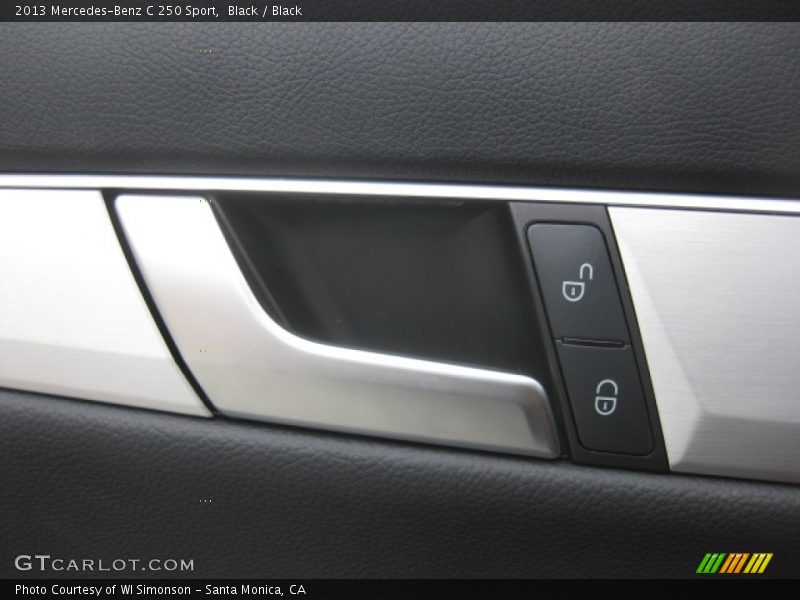 Black / Black 2013 Mercedes-Benz C 250 Sport