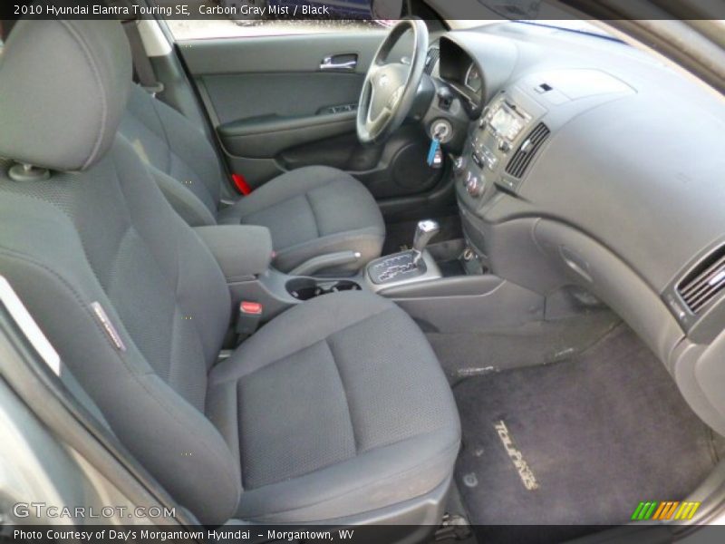 Carbon Gray Mist / Black 2010 Hyundai Elantra Touring SE