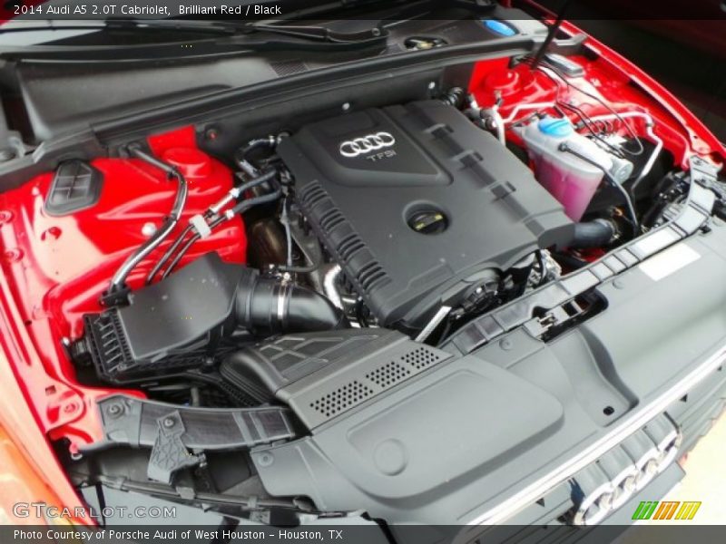  2014 A5 2.0T Cabriolet Engine - 2.0 Liter Turbocharged FSI DOHC 16-Valve VVT 4 Cylinder