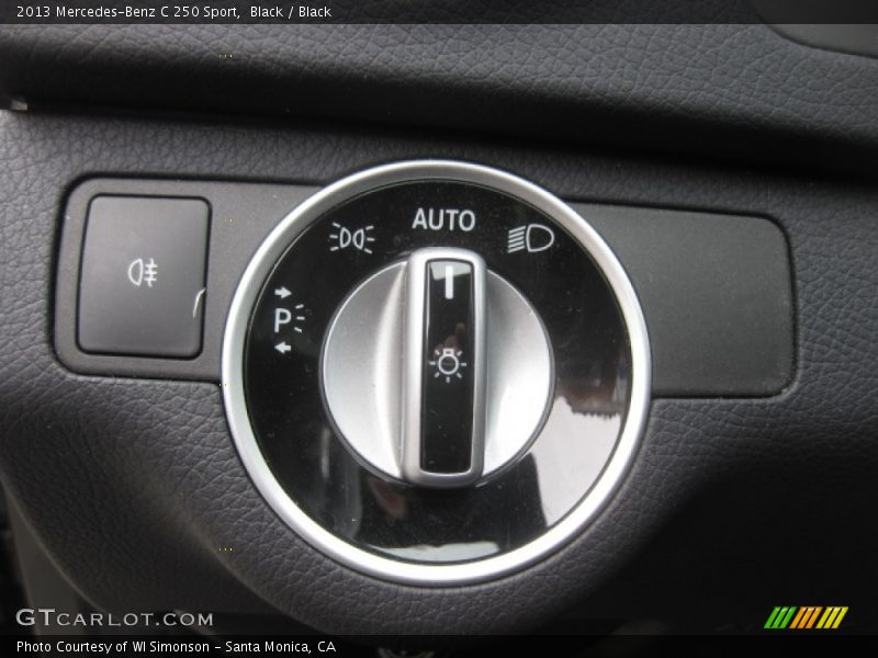 Black / Black 2013 Mercedes-Benz C 250 Sport