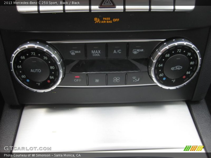 Black / Black 2013 Mercedes-Benz C 250 Sport