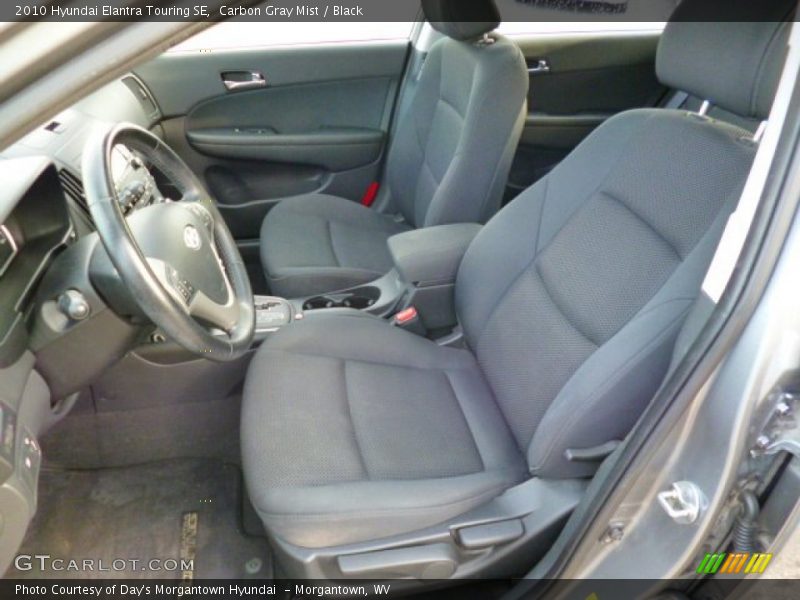 Carbon Gray Mist / Black 2010 Hyundai Elantra Touring SE