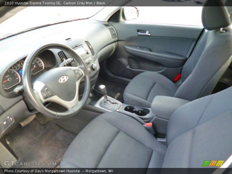 Carbon Gray Mist / Black 2010 Hyundai Elantra Touring SE