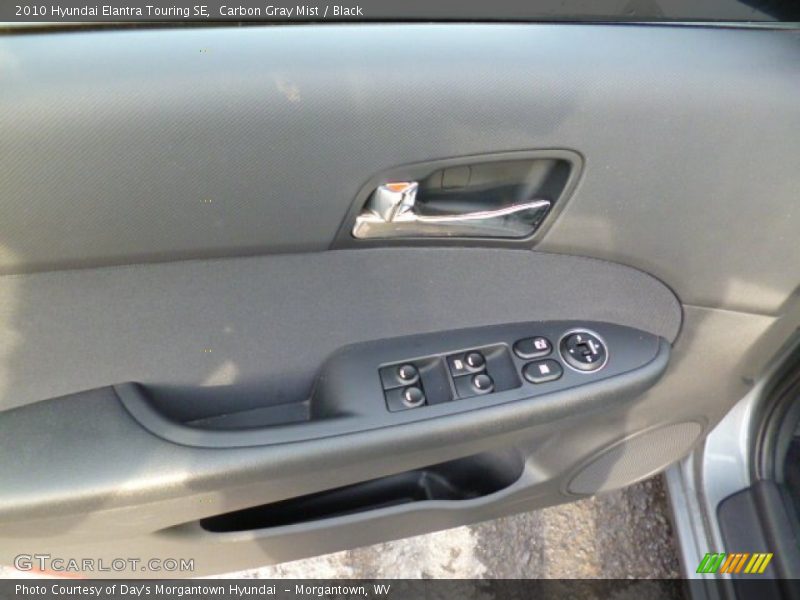 Carbon Gray Mist / Black 2010 Hyundai Elantra Touring SE