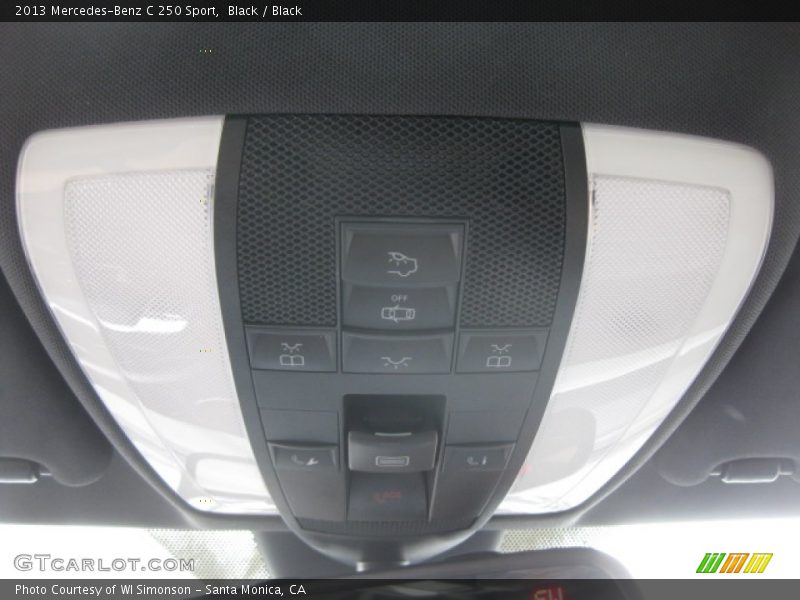 Black / Black 2013 Mercedes-Benz C 250 Sport