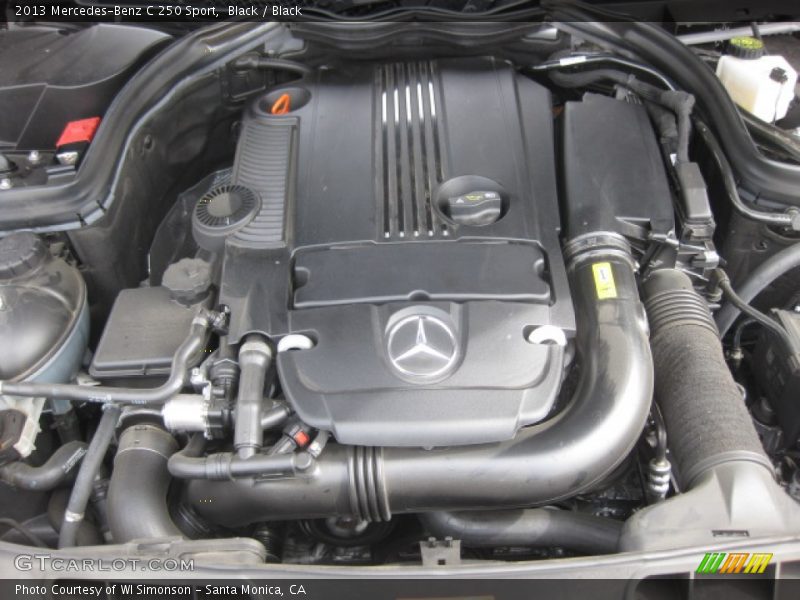 Black / Black 2013 Mercedes-Benz C 250 Sport