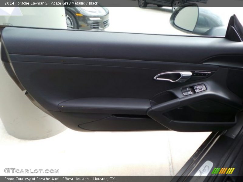 Agate Grey Metallic / Black 2014 Porsche Cayman S