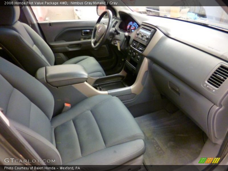 Nimbus Gray Metallic / Gray 2008 Honda Pilot Value Package 4WD