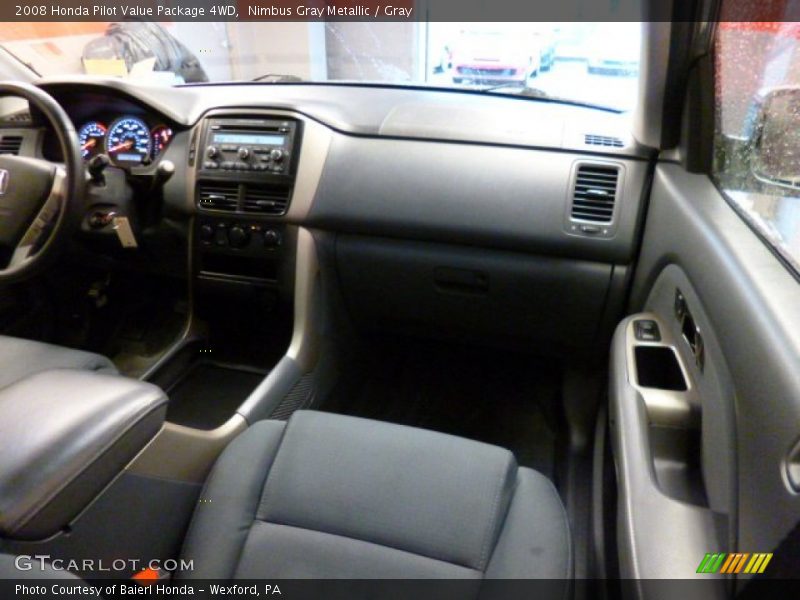 Nimbus Gray Metallic / Gray 2008 Honda Pilot Value Package 4WD