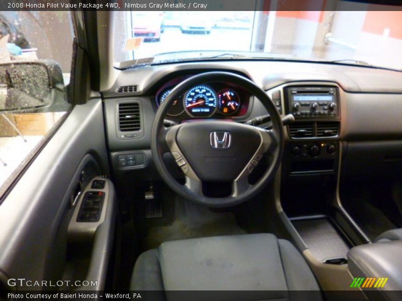 Nimbus Gray Metallic / Gray 2008 Honda Pilot Value Package 4WD