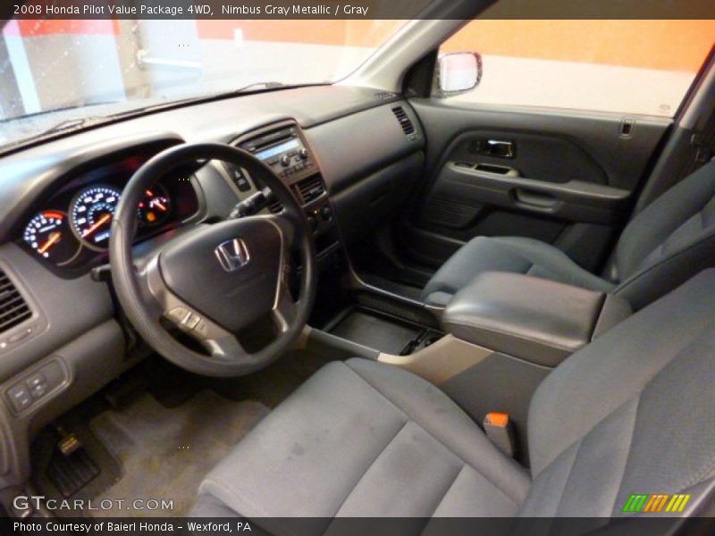 Nimbus Gray Metallic / Gray 2008 Honda Pilot Value Package 4WD