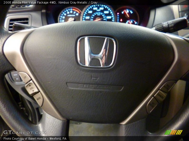 Nimbus Gray Metallic / Gray 2008 Honda Pilot Value Package 4WD