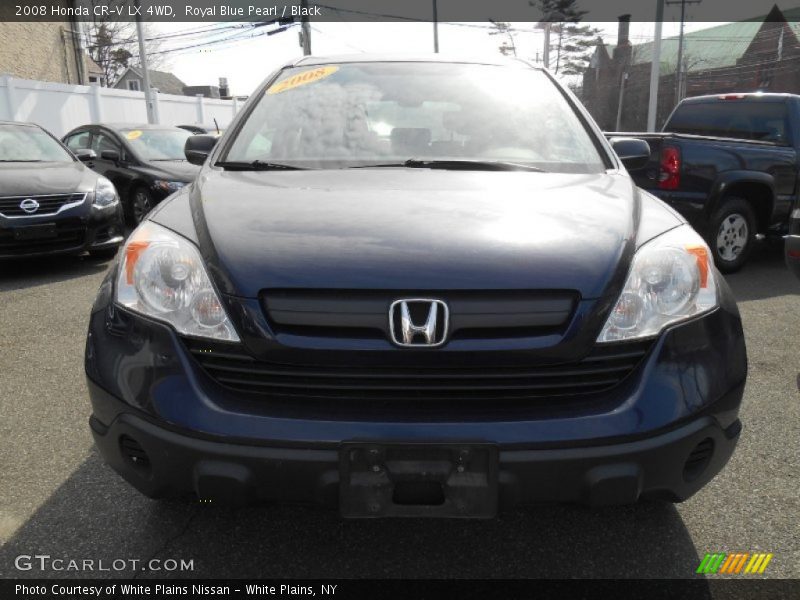 Royal Blue Pearl / Black 2008 Honda CR-V LX 4WD