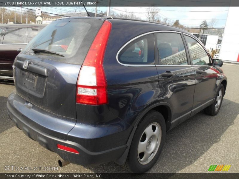 Royal Blue Pearl / Black 2008 Honda CR-V LX 4WD