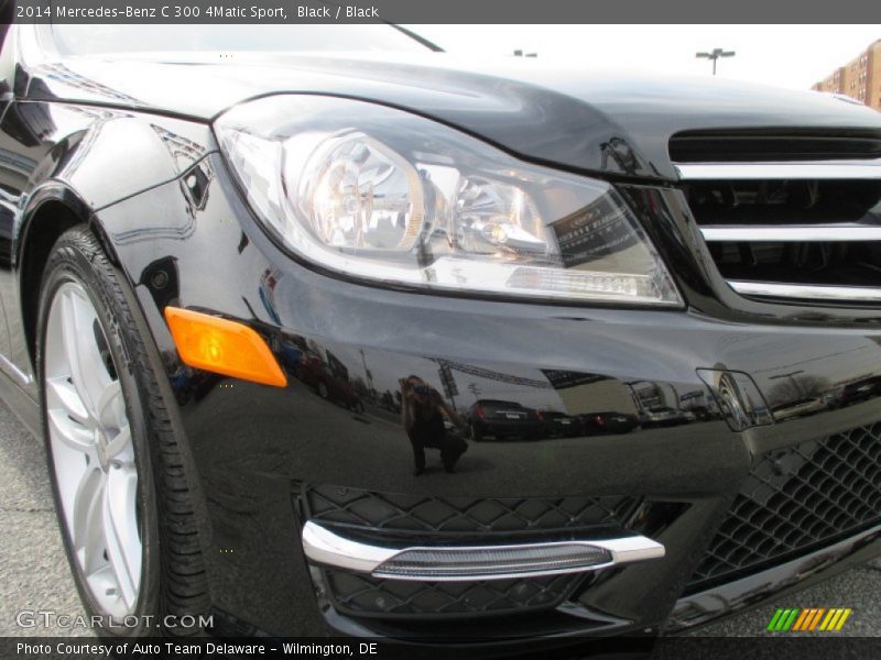 Black / Black 2014 Mercedes-Benz C 300 4Matic Sport