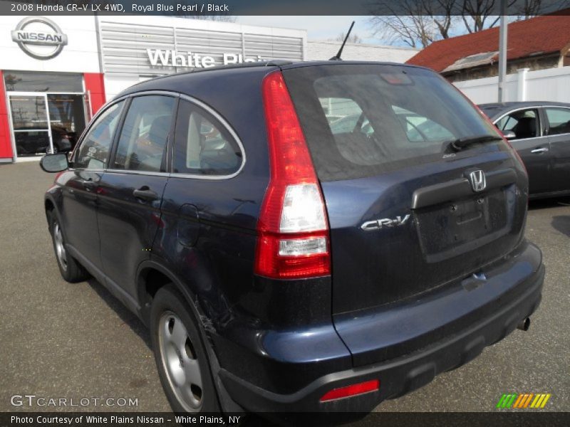 Royal Blue Pearl / Black 2008 Honda CR-V LX 4WD