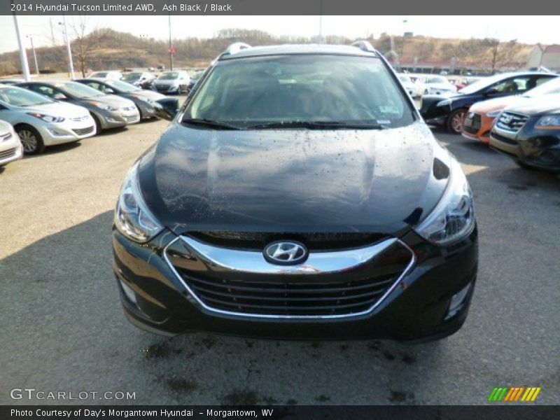 Ash Black / Black 2014 Hyundai Tucson Limited AWD