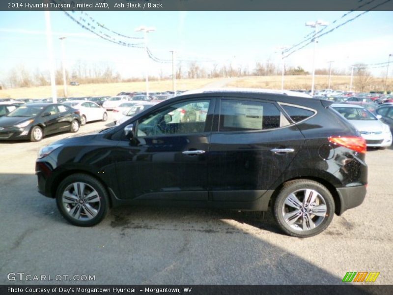 Ash Black / Black 2014 Hyundai Tucson Limited AWD