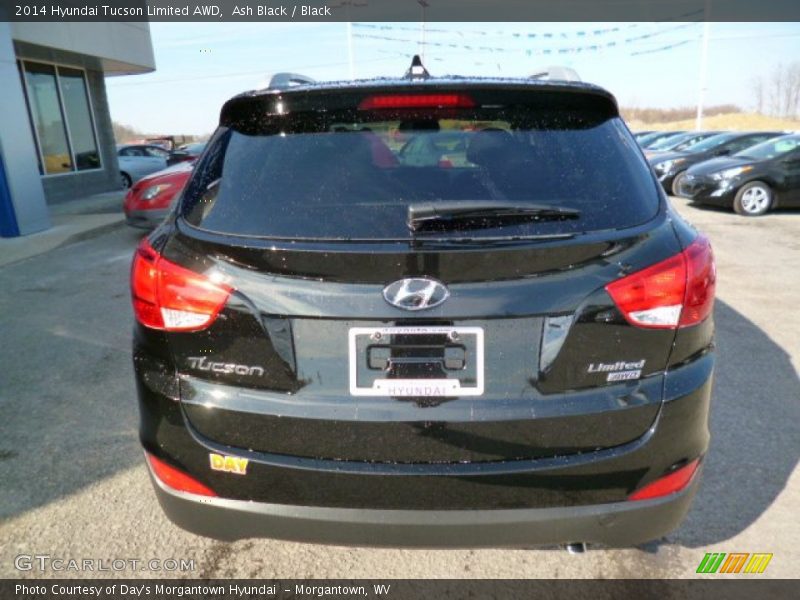 Ash Black / Black 2014 Hyundai Tucson Limited AWD