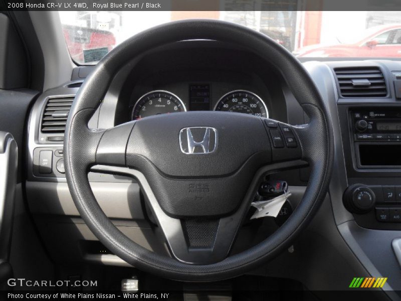 Royal Blue Pearl / Black 2008 Honda CR-V LX 4WD