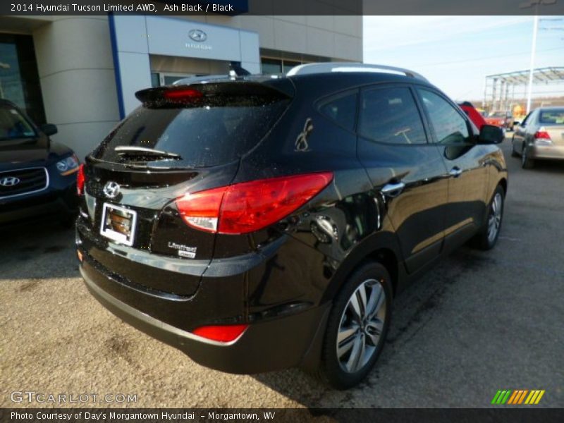 Ash Black / Black 2014 Hyundai Tucson Limited AWD
